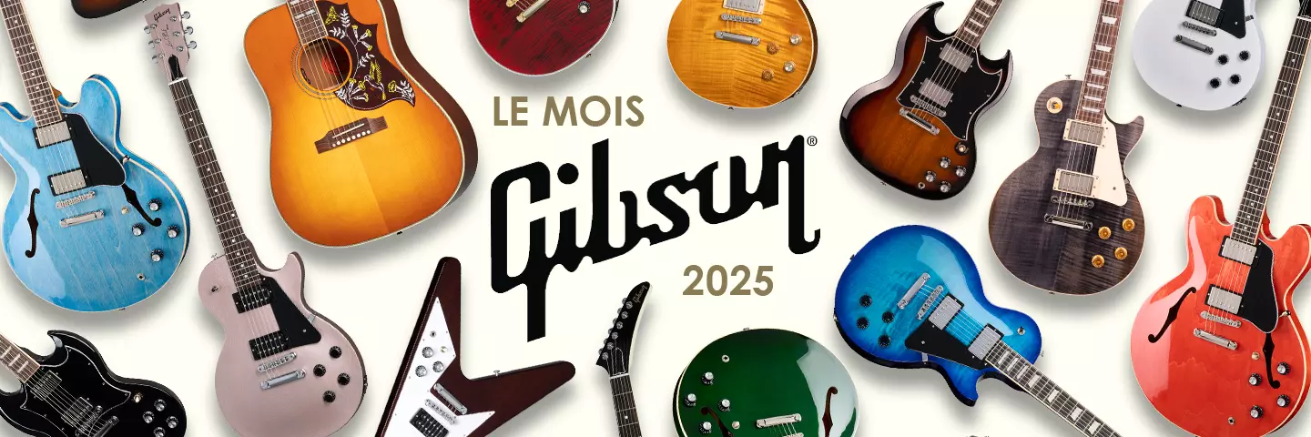 Avril est le mois Gibson chez Long & McQuade!